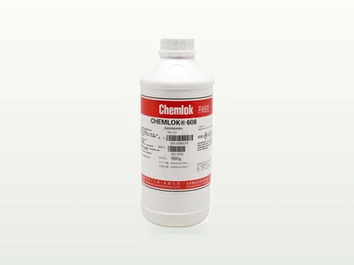 Chemlok 608 900 g white plastic bottle with the front label visible